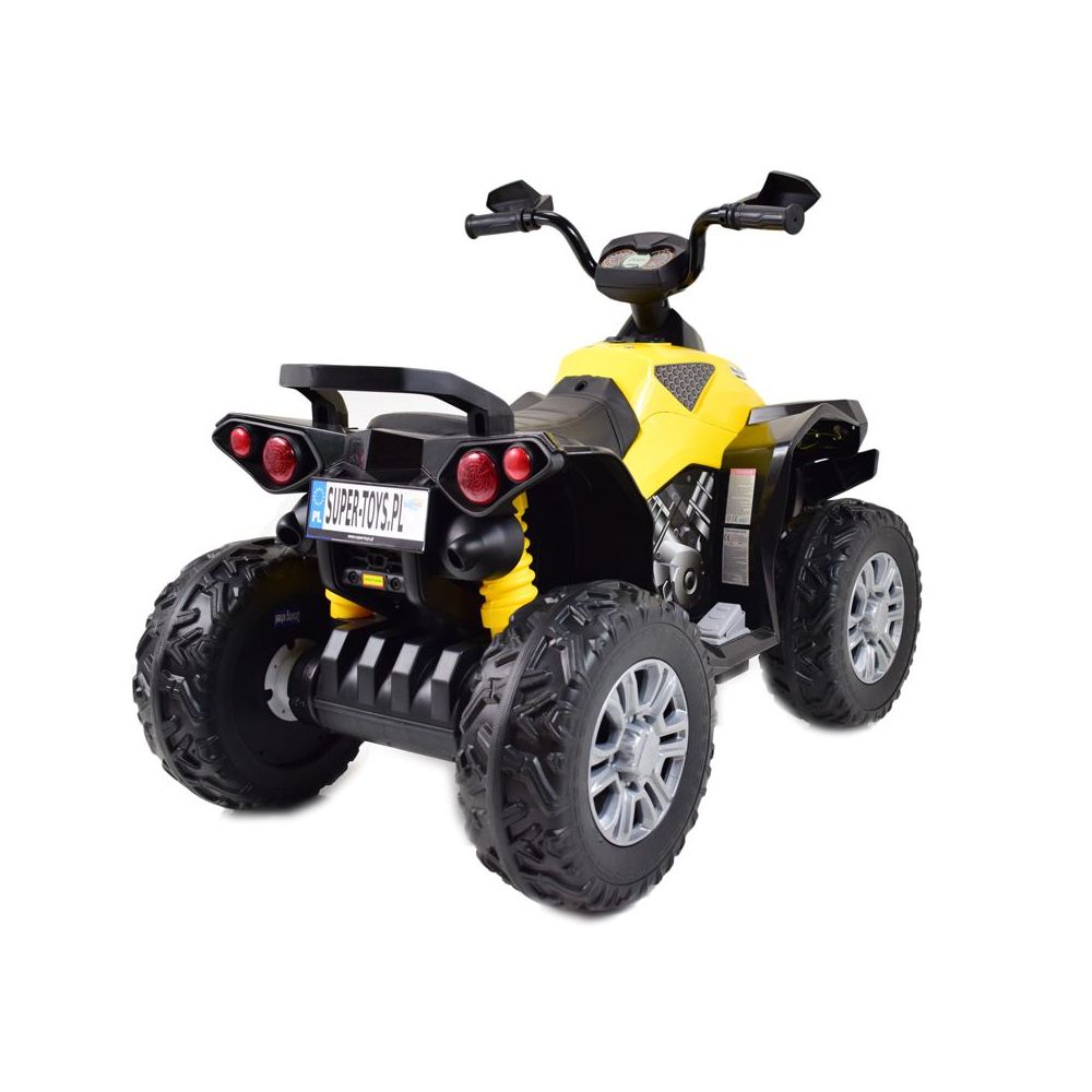 MEGA QUAD SU AKUMULIATORIUMI SPEED SP-1, MINKŠTI RATAI, MINKŠTA SĖDYNĖ /CH9962