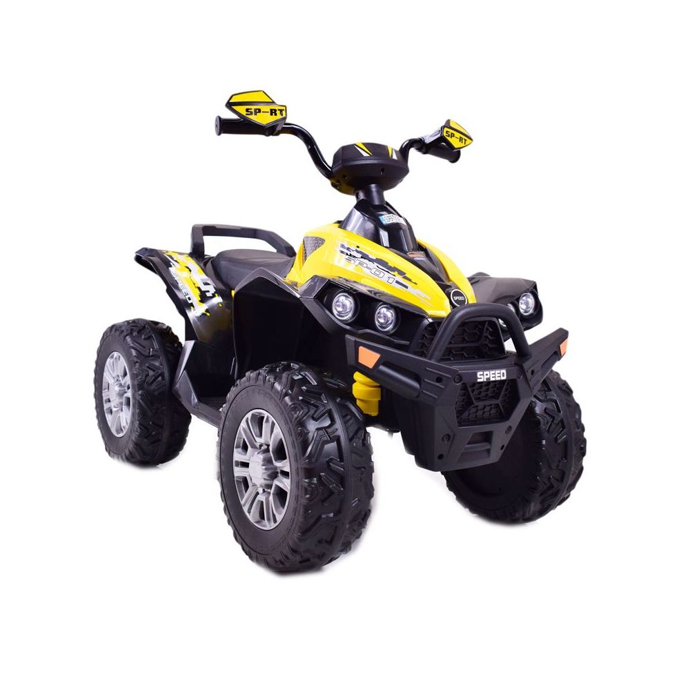 MEGA QUAD SU AKUMULIATORIUMI SPEED SP-1, MINKŠTI RATAI, MINKŠTA SĖDYNĖ /CH9962