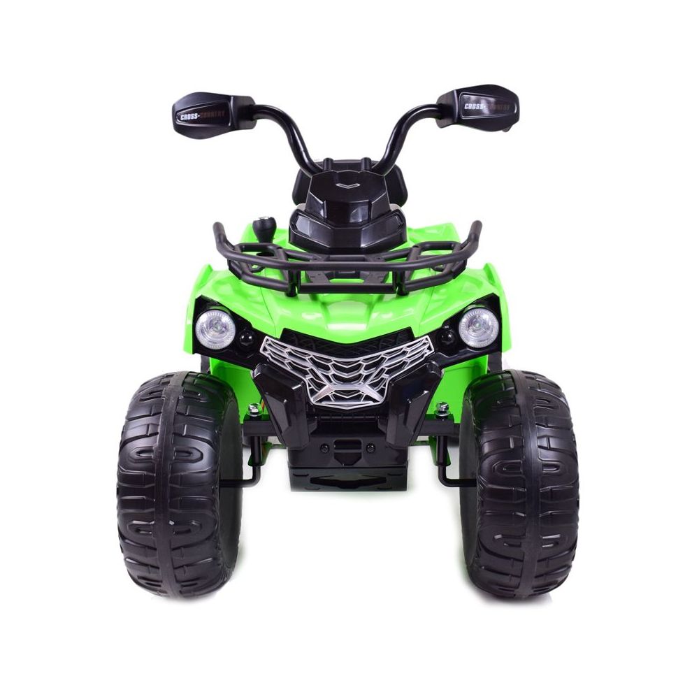 MEGA QUAD NA AKUMULATOR, MIĘKKIE KOŁA, MIEKKIE SIEDZENIE, AMORTYZATORY/JS009