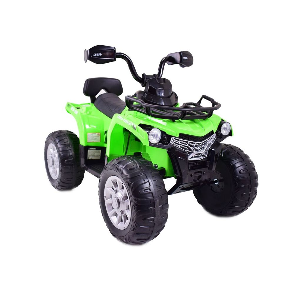 MEGA QUAD NA AKUMULATOR, MIĘKKIE KOŁA, MIEKKIE SIEDZENIE, AMORTYZATORY/JS009
