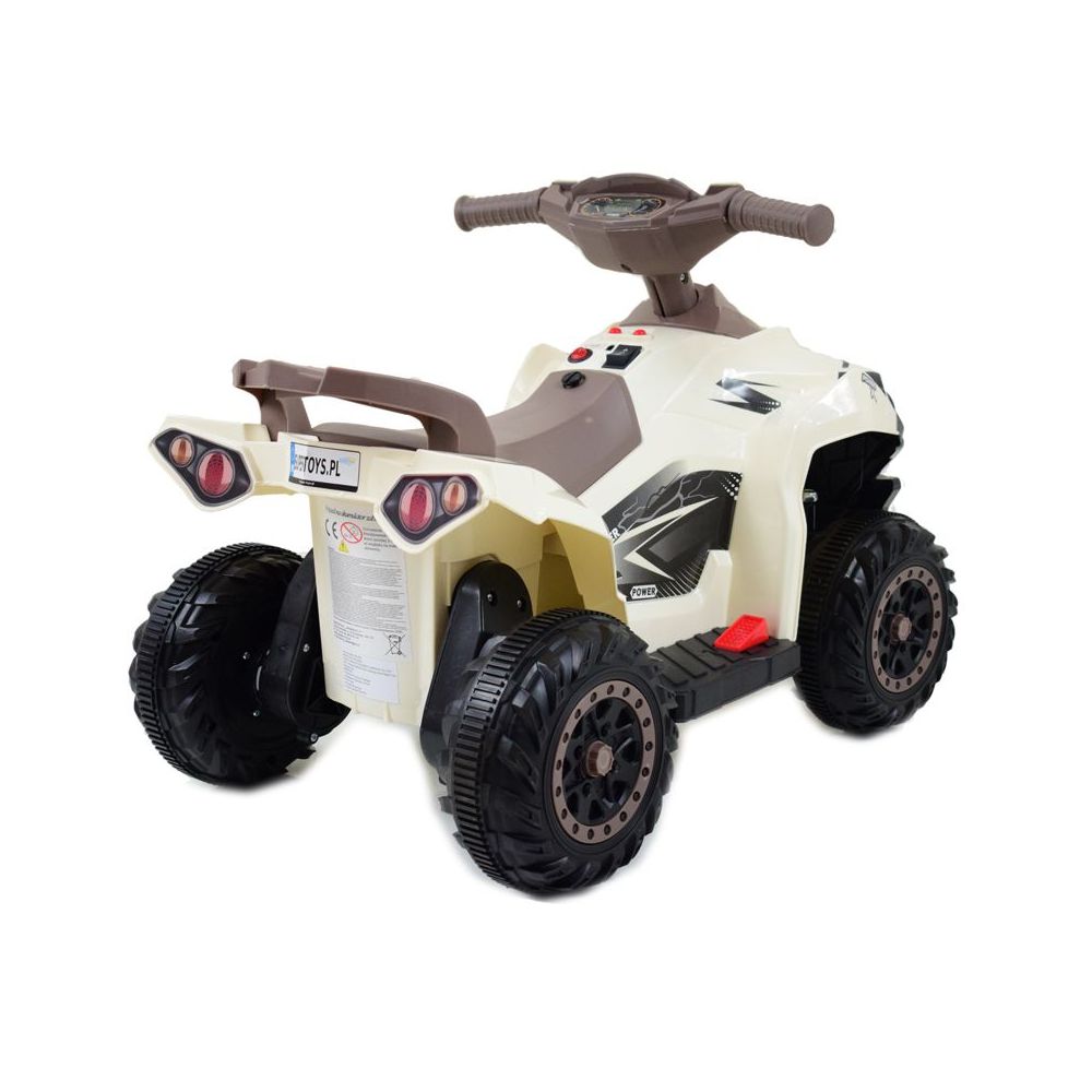 QUAD ATV NA AKUMULATOR Z DŹWIĘKAMI I ŚWIATŁAMI/JH9228