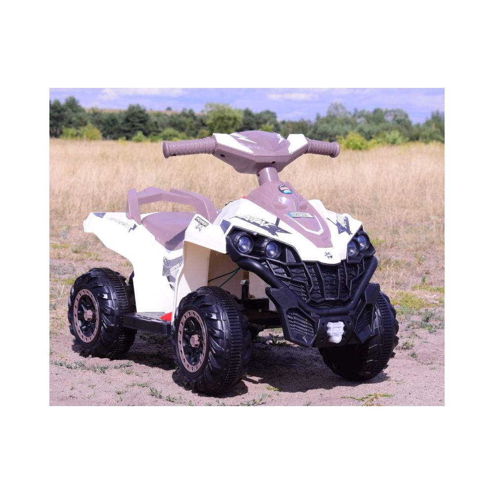 QUAD ATV SU AKUMULIATORIUMI, GARSO EFEKTAIS IR ŠVIESOMIS/JH9228
