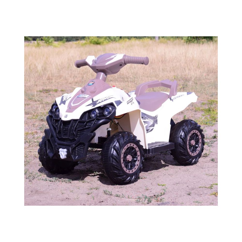 QUAD ATV NA AKUMULATOR Z DŹWIĘKAMI I ŚWIATŁAMI/JH9228