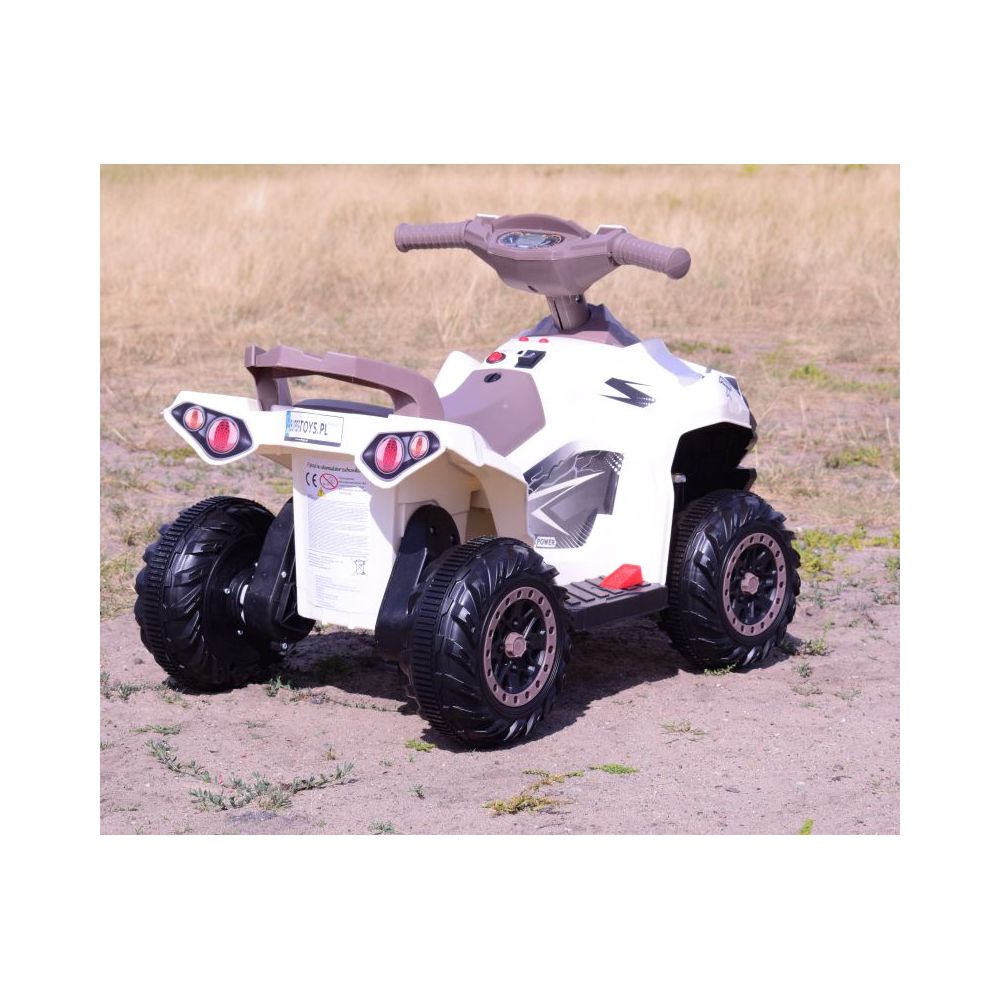 QUAD ATV NA AKUMULATOR Z DŹWIĘKAMI I ŚWIATŁAMI/JH9228