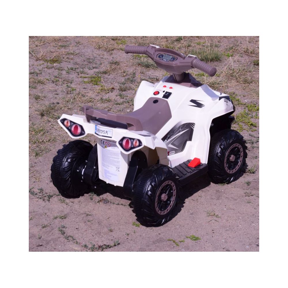 QUAD ATV NA AKUMULATOR Z DŹWIĘKAMI I ŚWIATŁAMI/JH9228