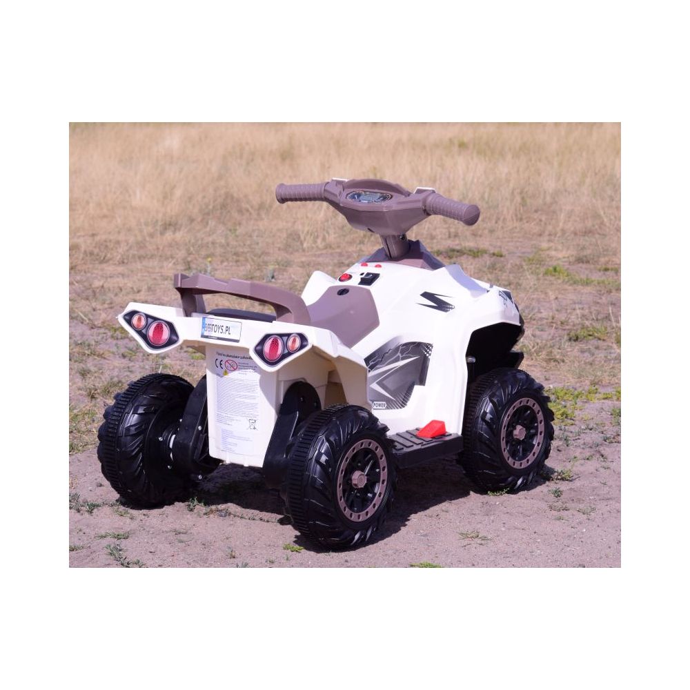 QUAD ATV NA AKUMULATOR Z DŹWIĘKAMI I ŚWIATŁAMI/JH9228