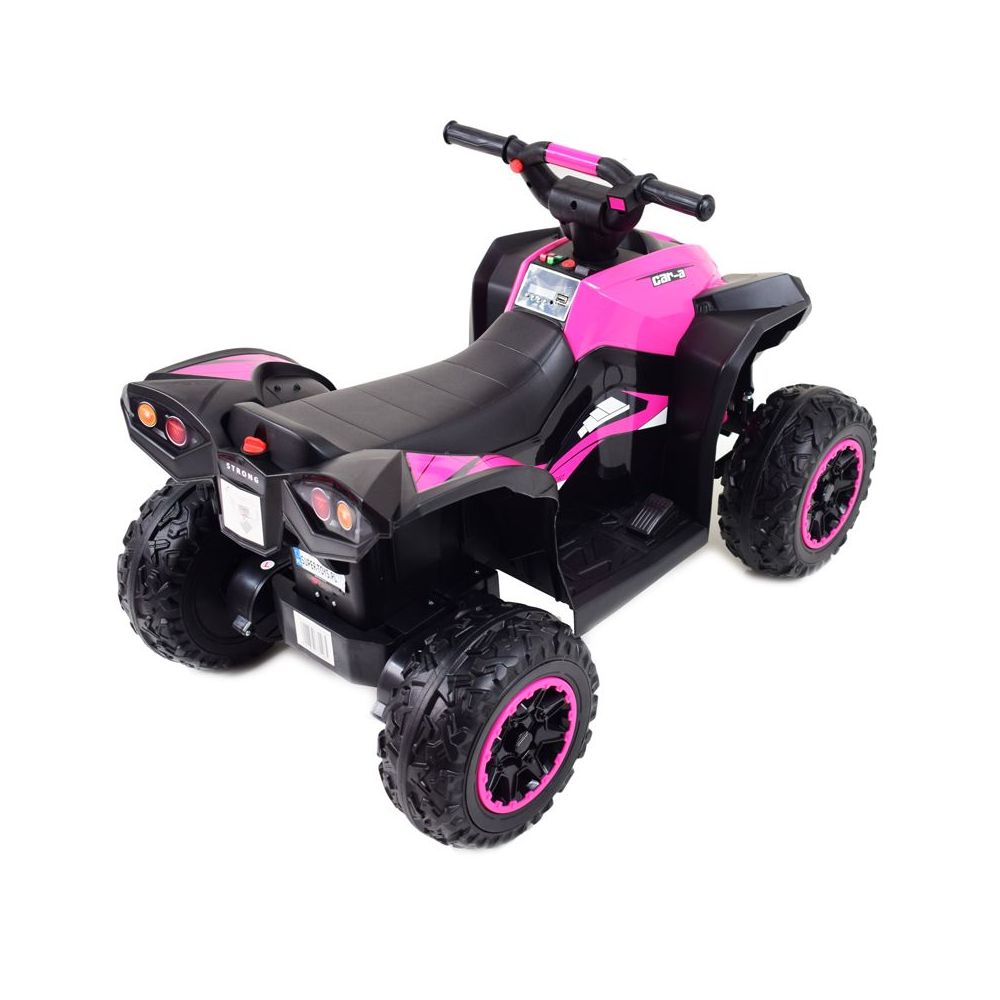 QUAD NA AKUMULATOR Z PILOTEM XC SPORT, MIĘKKIE KOŁA ,HIT/HL578