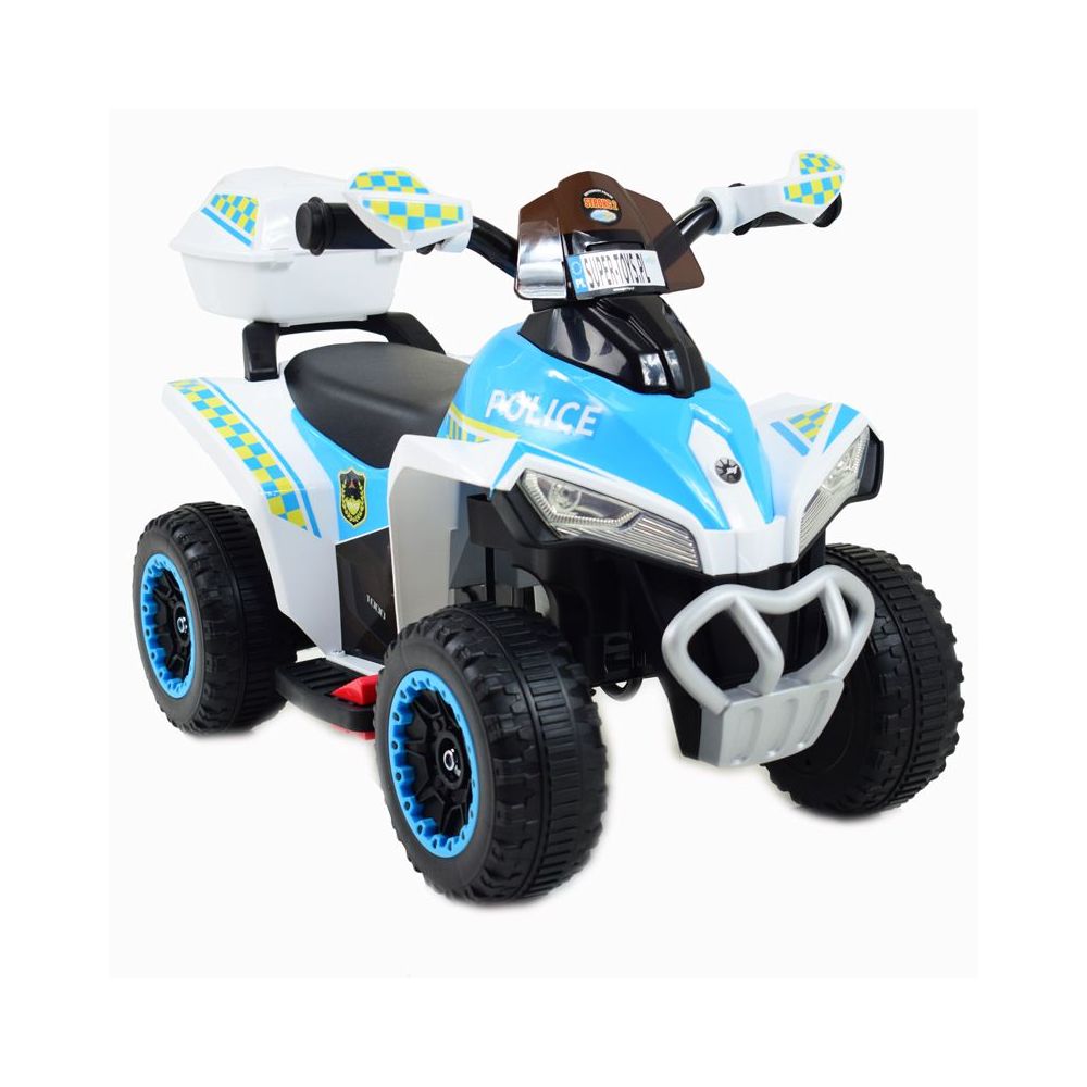 AKUMULIATORINIS POLICIJOS KVADRACIKLAS SU BAGAŽINE – AUKŠTOS KOKYBĖS / GTS-1188A