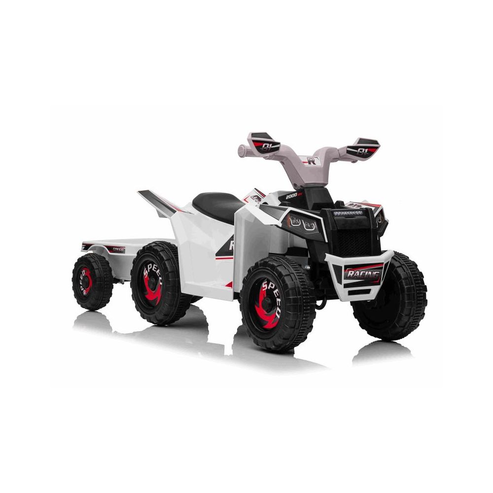 QUAD ATV ROAD Z PRZYCZEPĄ I MEGAFONEM/XMX630T