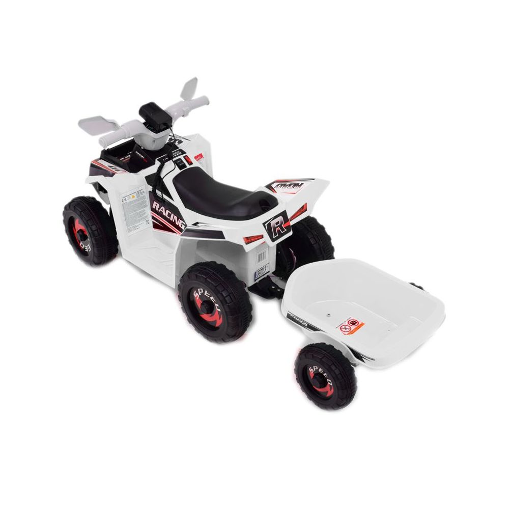 QUAD ATV ROAD SU PRIEKABĄ IR GARSINĮKĄ/XMX630T