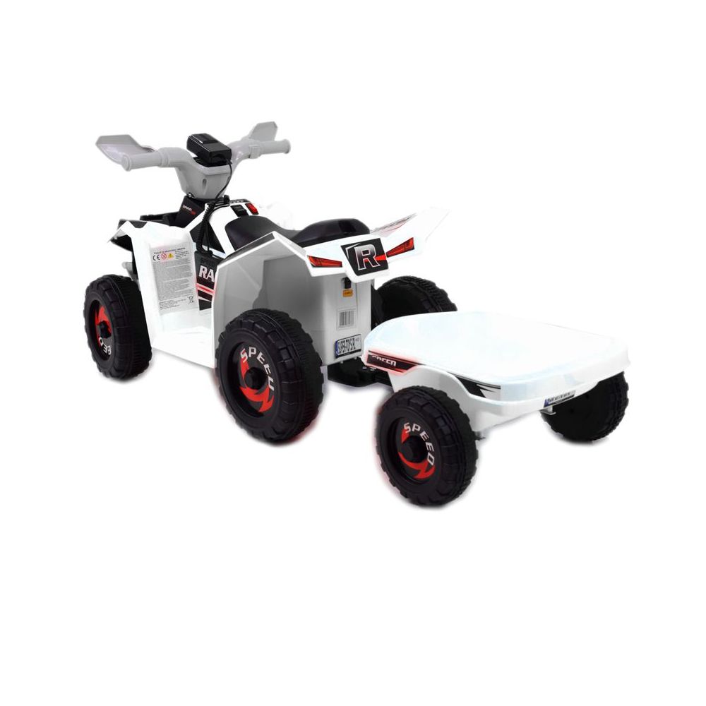 QUAD ATV ROAD SU PRIEKABĄ IR GARSINĮKĄ/XMX630T