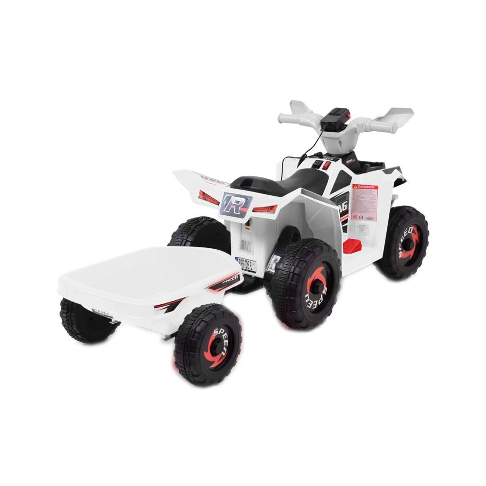 QUAD ATV ROAD SU PRIEKABĄ IR GARSINĮKĄ/XMX630T