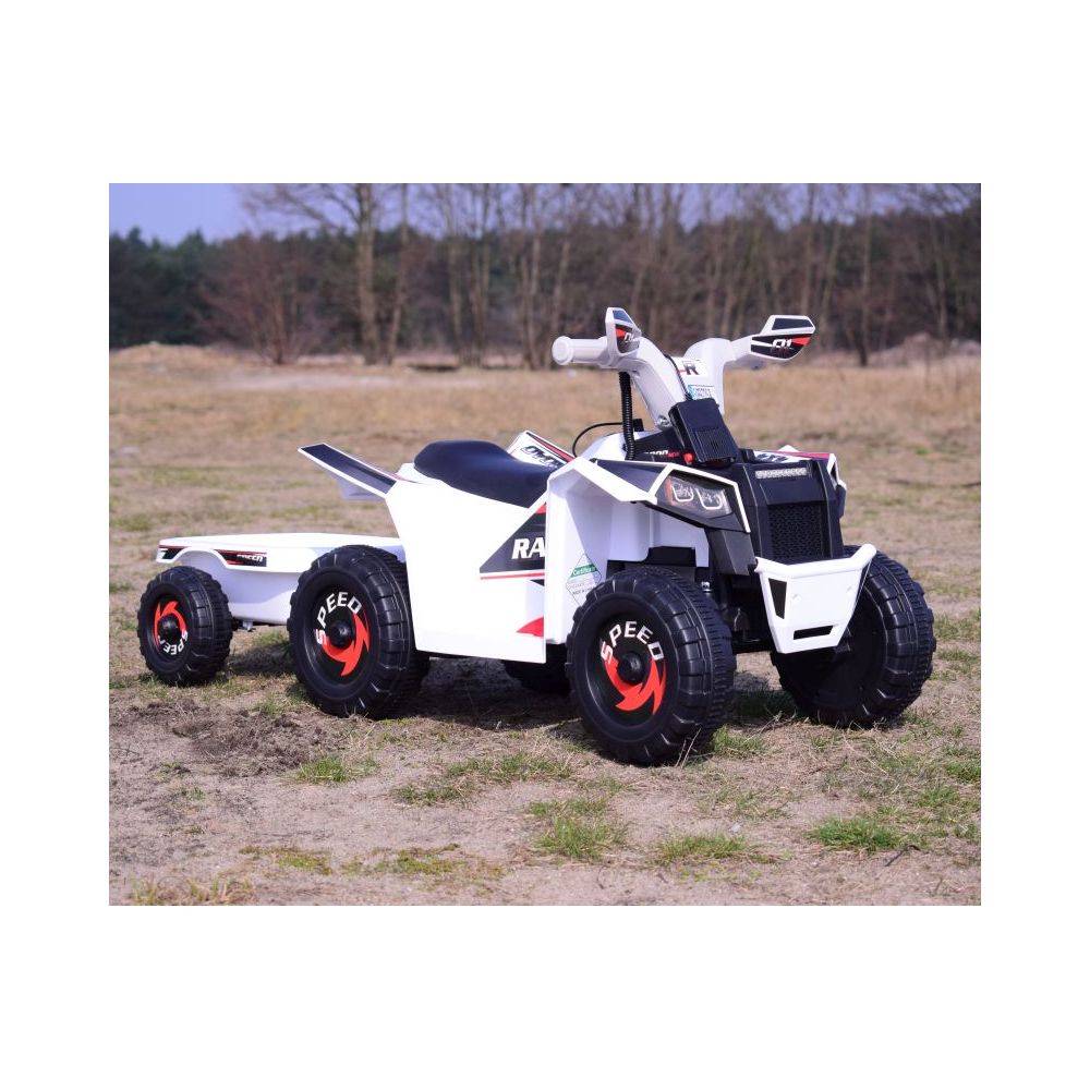 QUAD ATV ROAD SU PRIEKABĄ IR GARSINĮKĄ/XMX630T