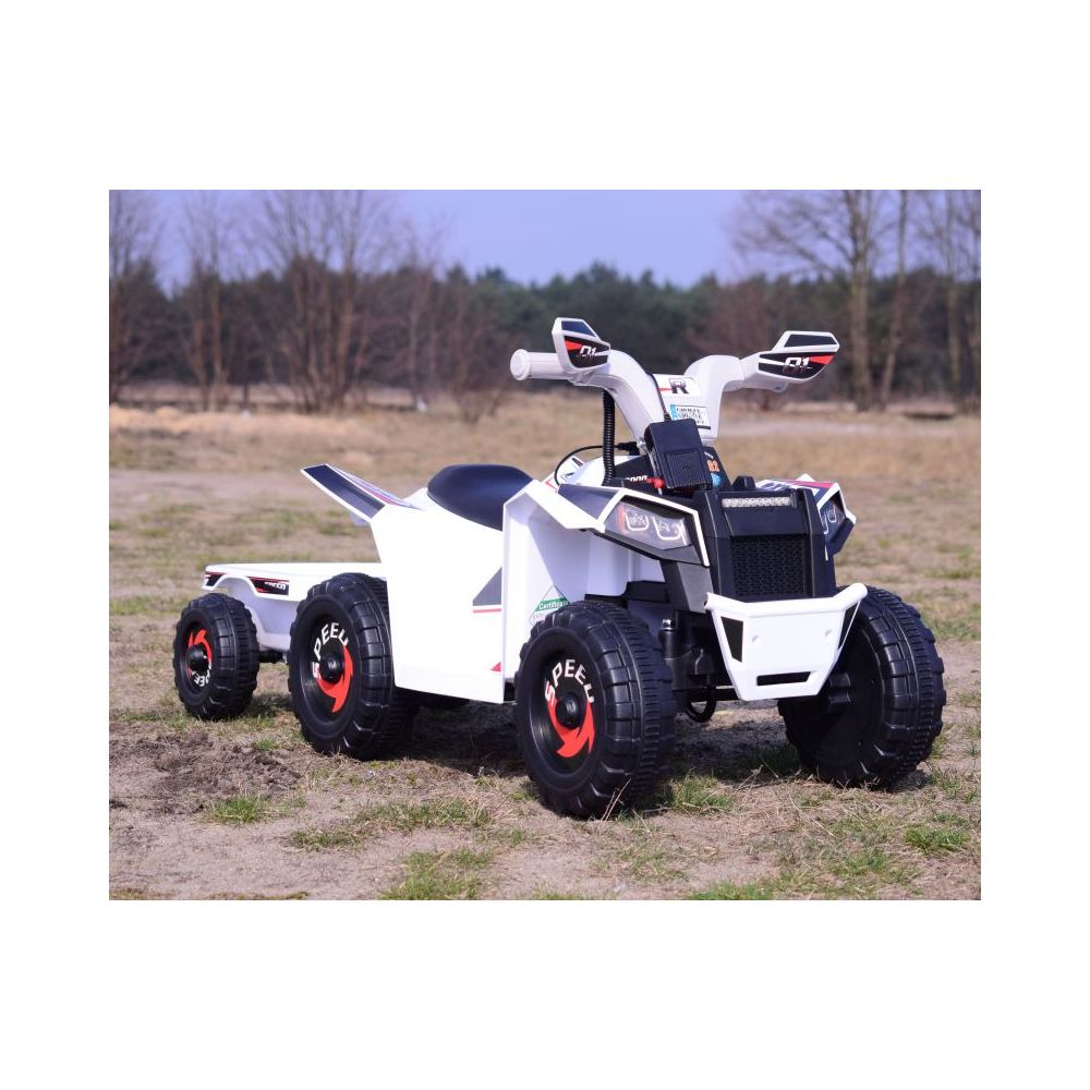 QUAD ATV ROAD SU PRIEKABĄ IR GARSINĮKĄ/XMX630T