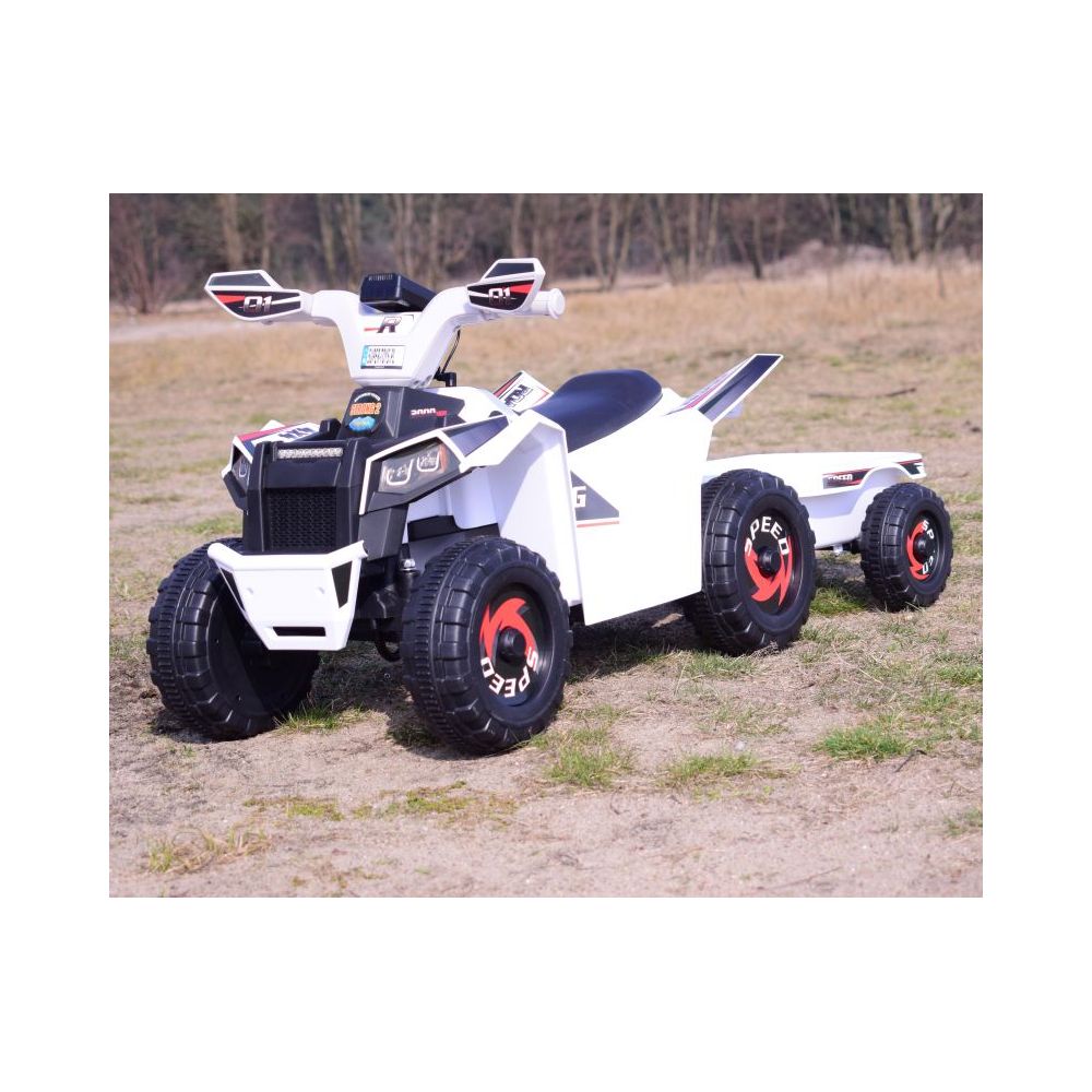 QUAD ATV ROAD Z PRZYCZEPĄ I MEGAFONEM/XMX630T