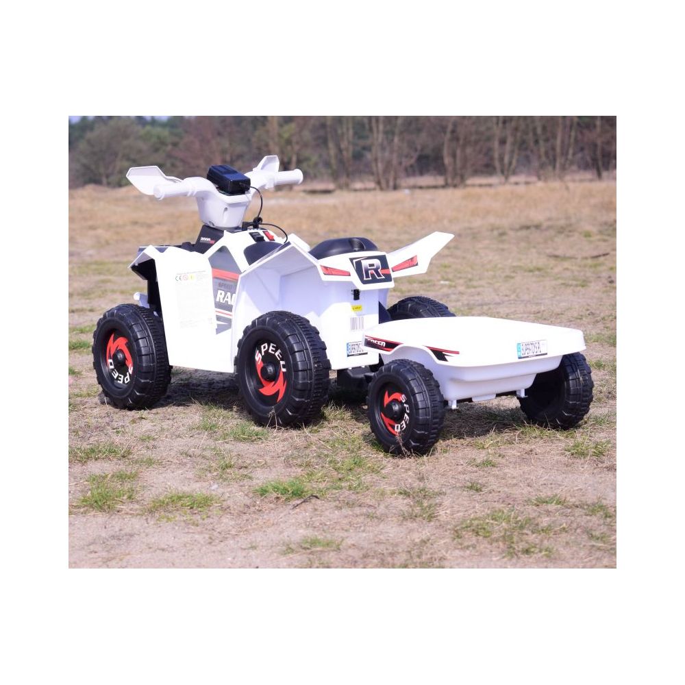 QUAD ATV ROAD SU PRIEKABĄ IR GARSINĮKĄ/XMX630T