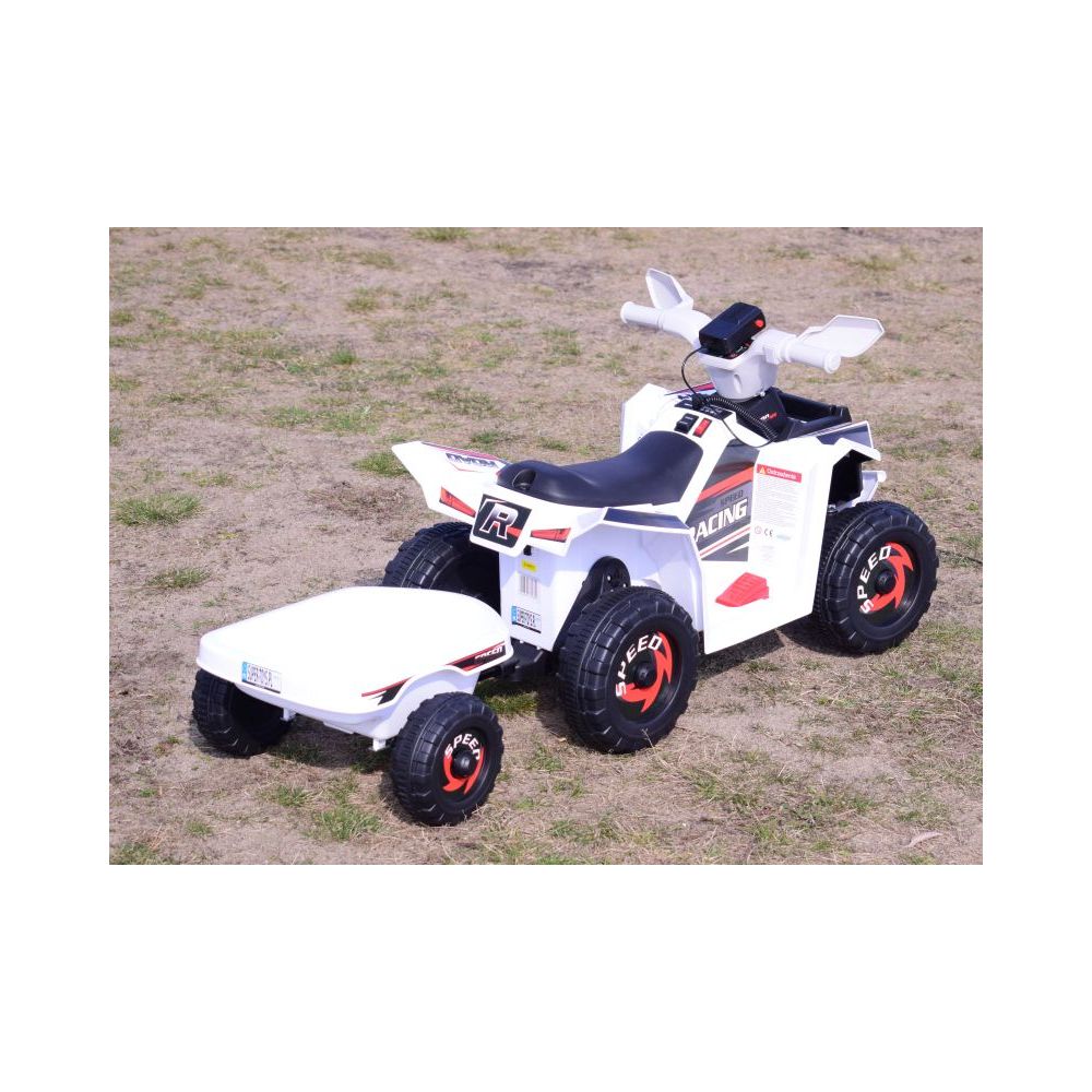 QUAD ATV ROAD Z PRZYCZEPĄ I MEGAFONEM/XMX630T