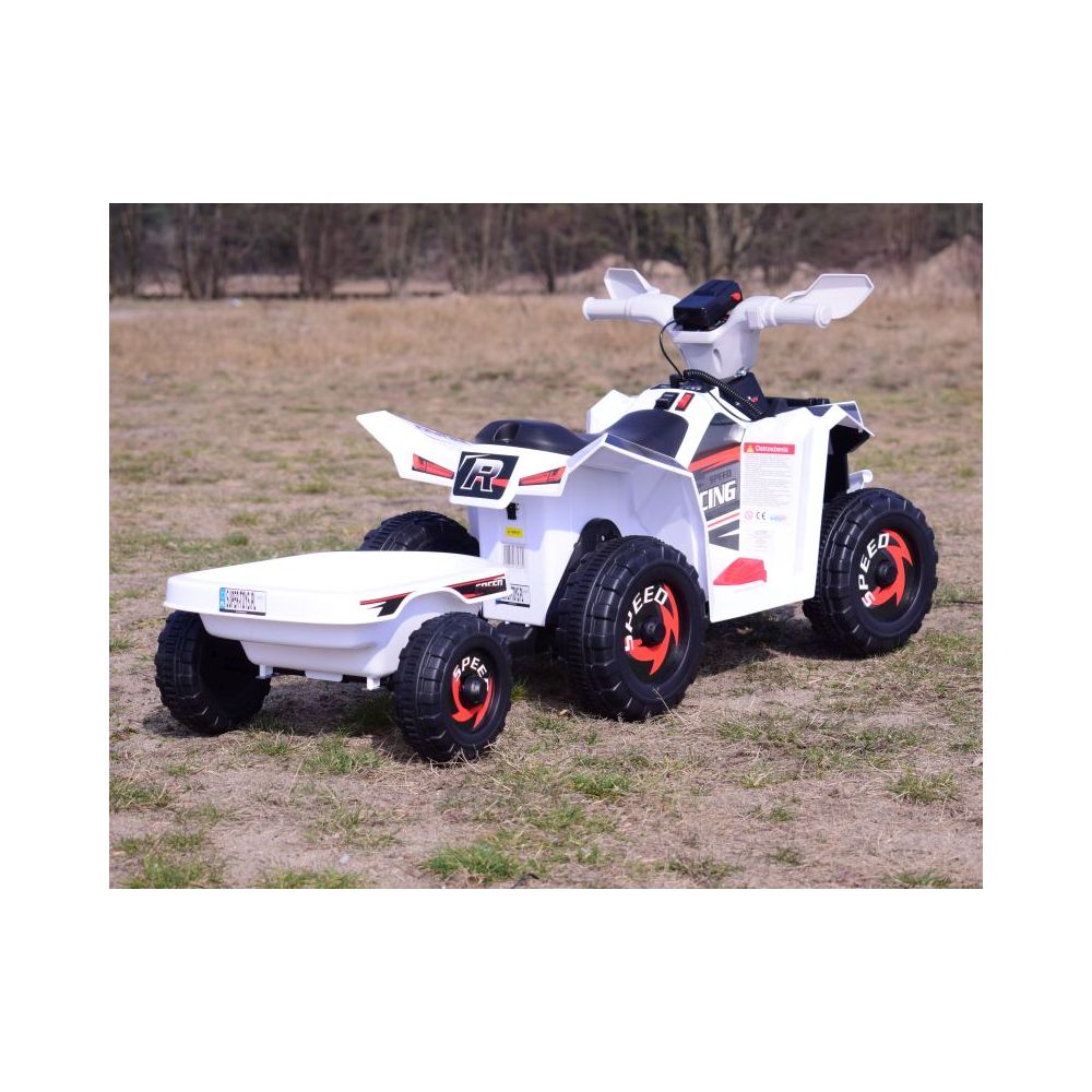QUAD ATV ROAD SU PRIEKABĄ IR GARSINĮKĄ/XMX630T