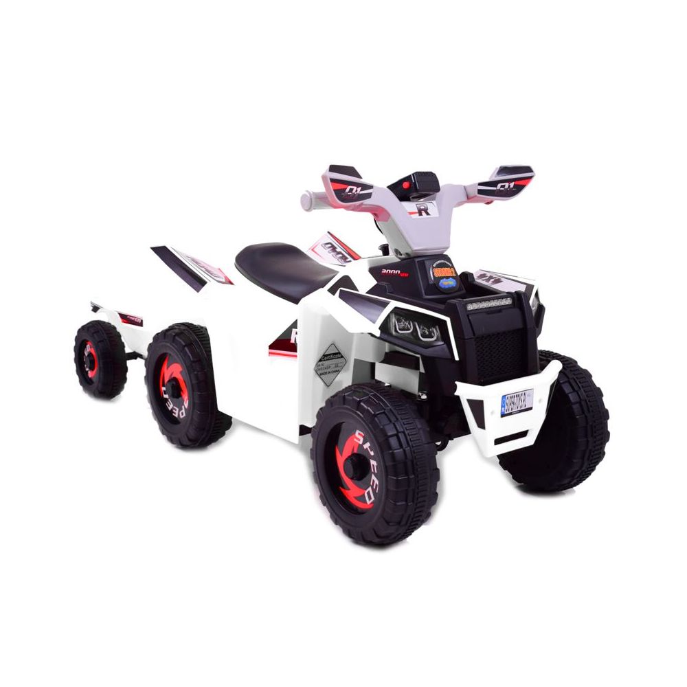 QUAD ATV ROAD SU PRIEKABĄ IR GARSINĮKĄ/XMX630T