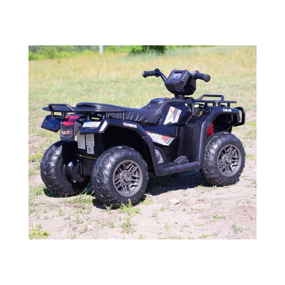 GREITAS AKUMULIATORINIS KVADRACIKLAS SU MINKŠTA SĖDYNĖLE CHAMPION/JC-915