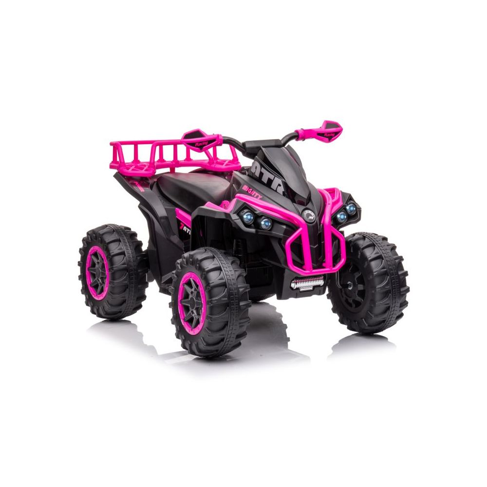 DIDELIS „ADVENTURE“ KVAADRACIKLAS SU AKUMULIATORIUMI, MINKŠTI RATAI, MINKŠTA SĖDYNĖ, NUOTOLINIO VALDYMO PULTAS / GTS1199