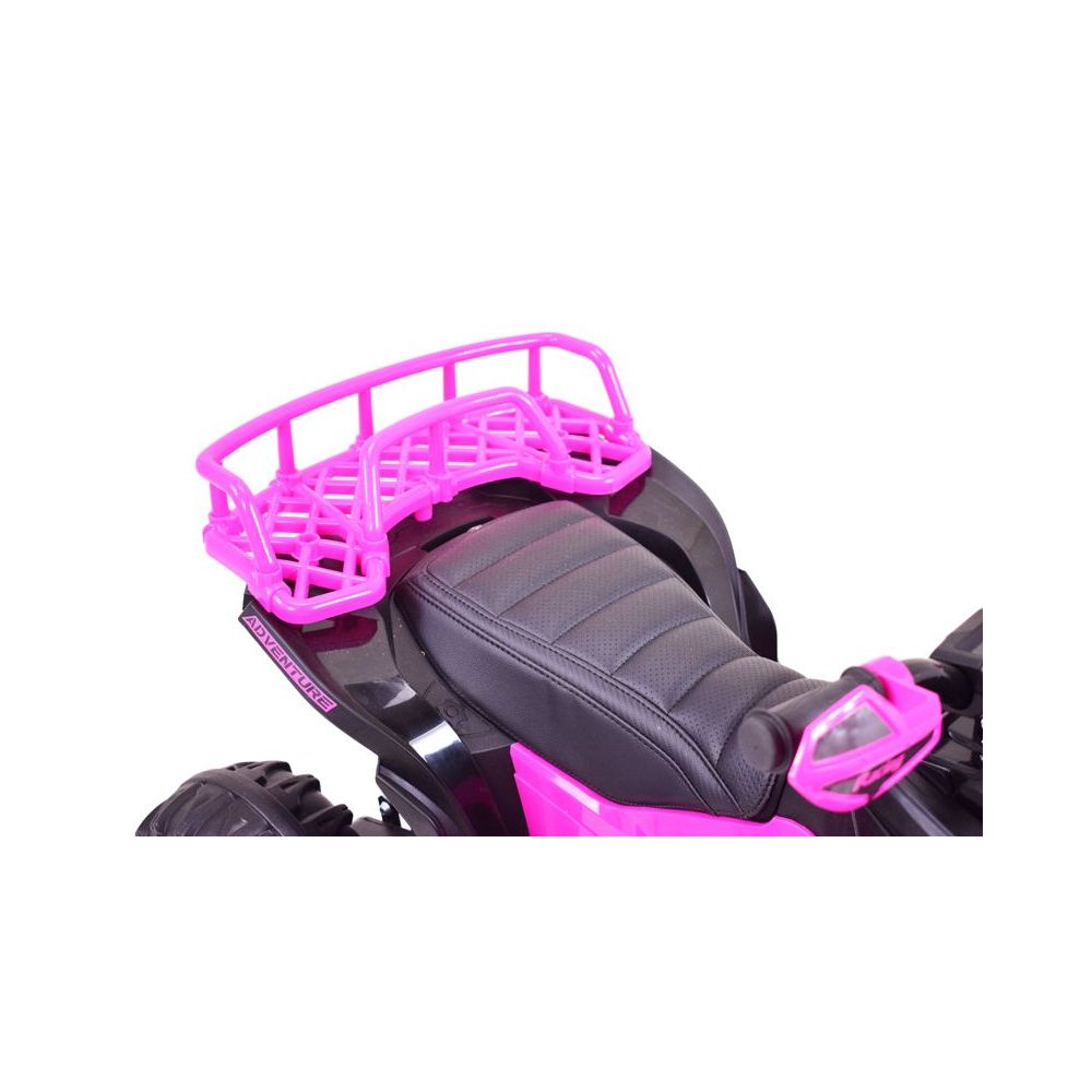 DIDELIS „ADVENTURE“ KVAADRACIKLAS SU AKUMULIATORIUMI, MINKŠTI RATAI, MINKŠTA SĖDYNĖ, NUOTOLINIO VALDYMO PULTAS / GTS1199