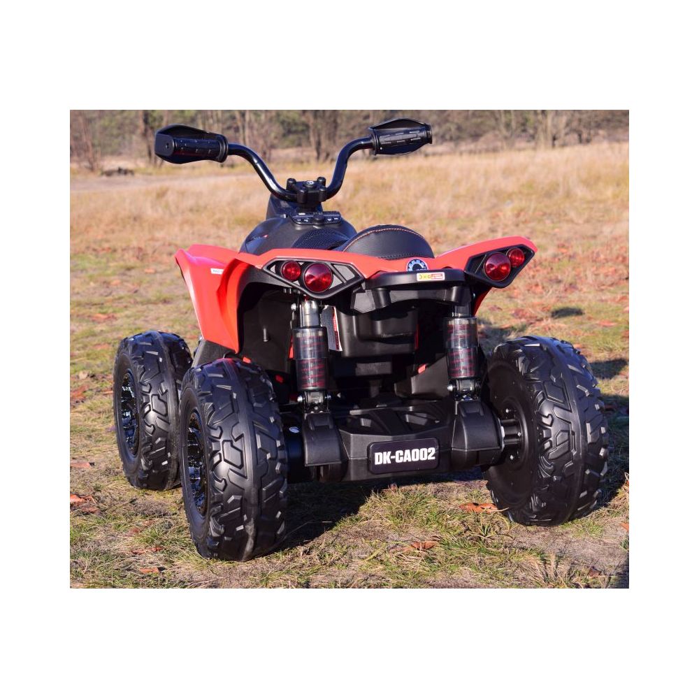 ORIGINALUS „CAN AM MAVERICK“ 4X4 KVAADRACIKLAS, PULTAS, AMORTIZATORIAI, SAUGOS DIRŽAI / DK-CA002