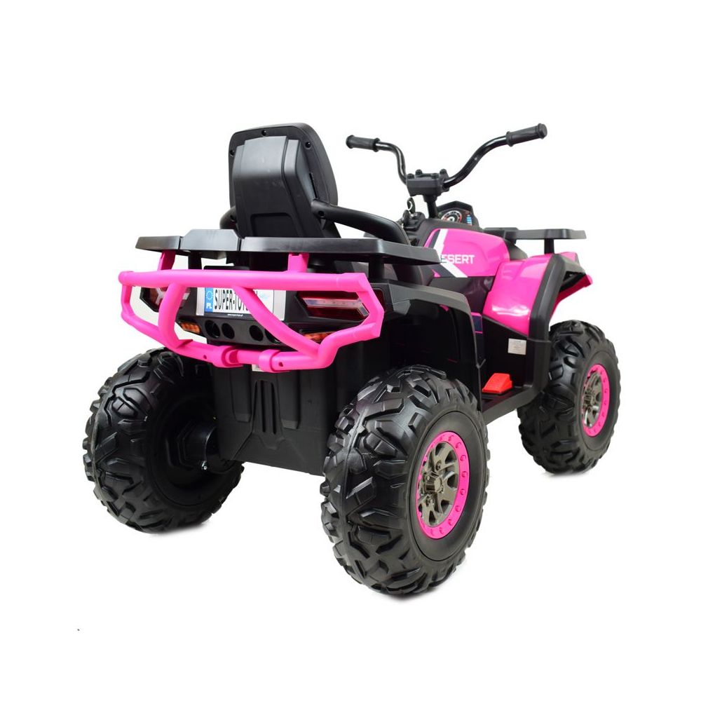Itin didelis akumuliatorinis keturratis su nuotolinio valdymo pultu, 4x4, minkšti ratai/xmx607