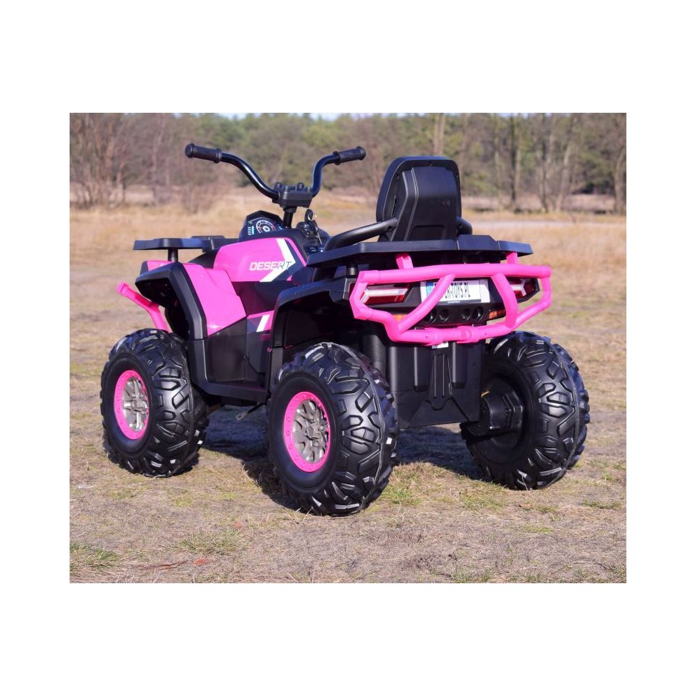 Itin didelis akumuliatorinis keturratis su nuotolinio valdymo pultu, 4x4, minkšti ratai/xmx607