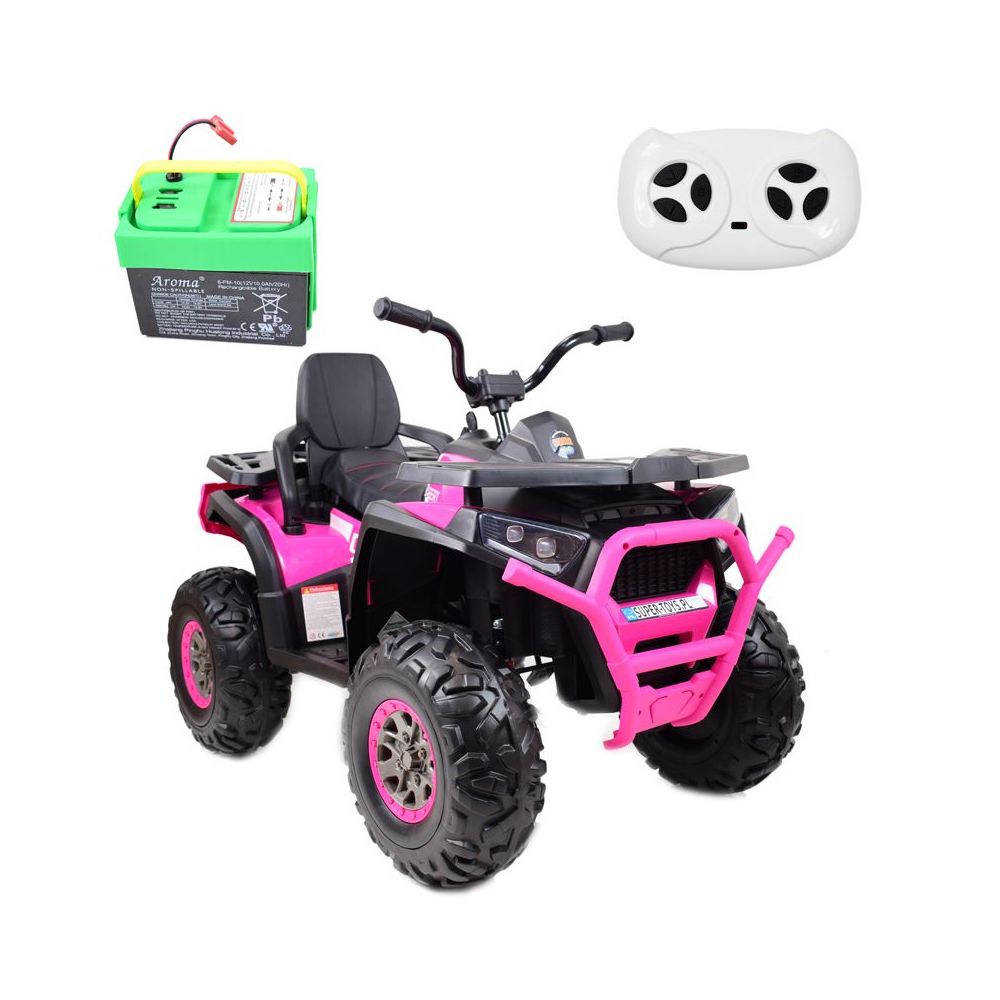 Mega wielki quad na akumulator z pilotem, 4x4, miękkie koła/xmx607