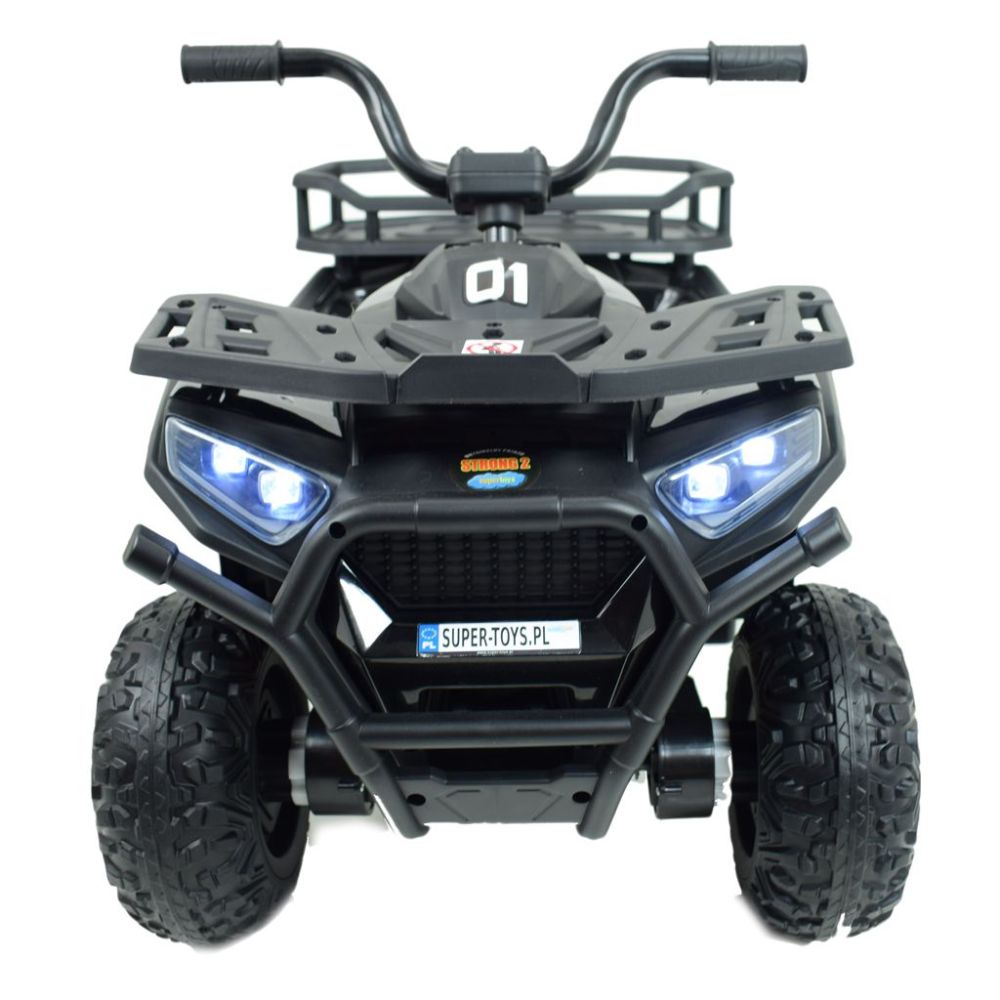 „ROBUST“ AKUMULIATORINIS KVADRACIKLAS, MINKŠTI RATAI, NUOTOLINIO VALDYMO PULTAS, LĖTAS STARTAS, 4x4 /XMX651