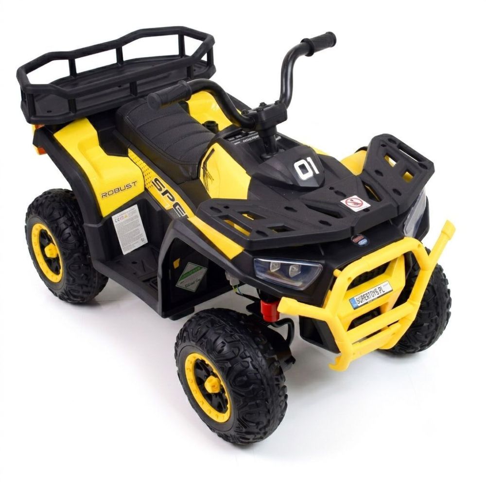 MEGA DIDELIS KVADRACIKLAS, AMORTIZATORIAI, MINKŠTI RATAI, NUOTOLINIO VALDYMO PULTAS, LĖTAS STARTAS, 4x4 /XMX607