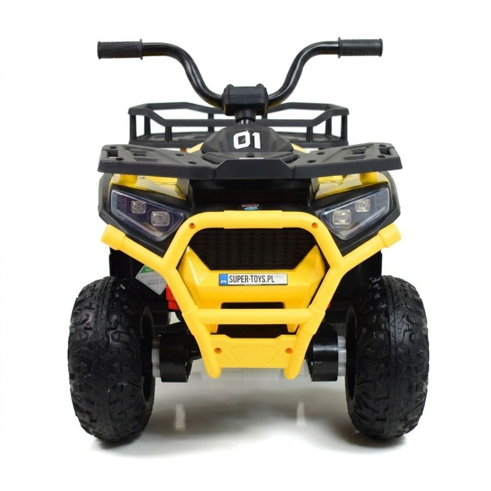 MEGA DIDELIS KVADRACIKLAS, AMORTIZATORIAI, MINKŠTI RATAI, NUOTOLINIO VALDYMO PULTAS, LĖTAS STARTAS, 4x4 /XMX607