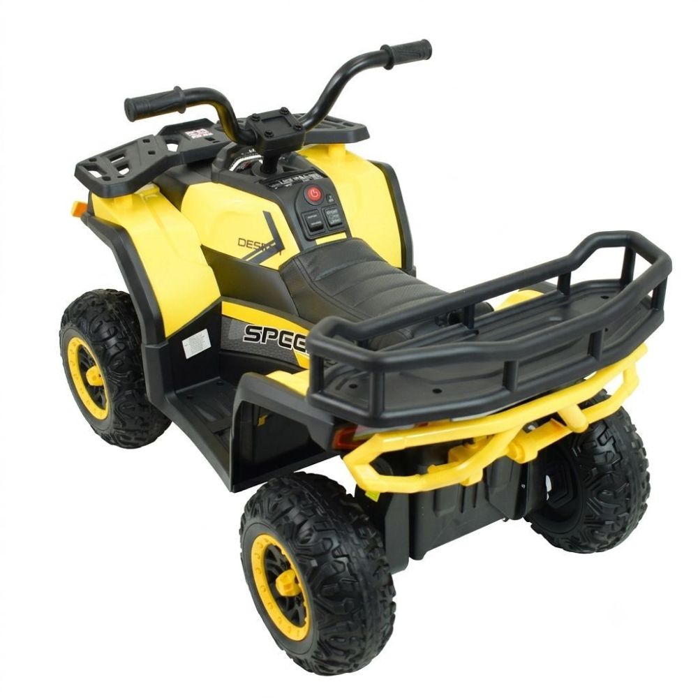 MEGA DIDELIS KVADRACIKLAS, AMORTIZATORIAI, MINKŠTI RATAI, NUOTOLINIO VALDYMO PULTAS, LĖTAS STARTAS, 4x4 /XMX607