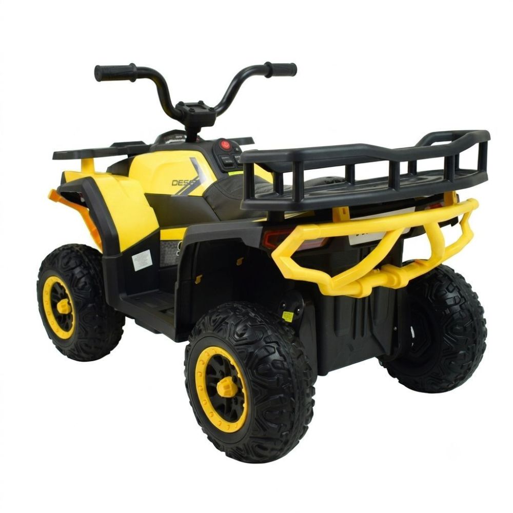 MEGA DIDELIS KVADRACIKLAS, AMORTIZATORIAI, MINKŠTI RATAI, NUOTOLINIO VALDYMO PULTAS, LĖTAS STARTAS, 4x4 /XMX607