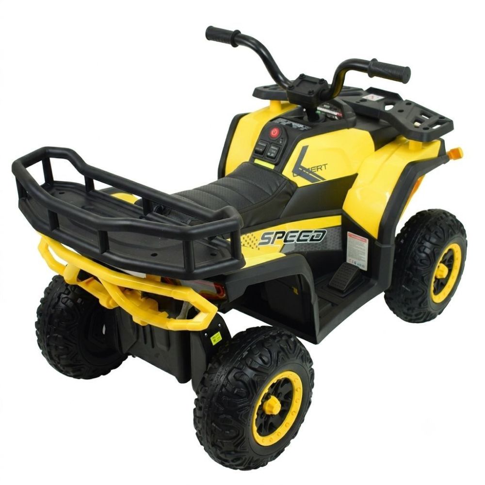 MEGA DIDELIS KVADRACIKLAS, AMORTIZATORIAI, MINKŠTI RATAI, NUOTOLINIO VALDYMO PULTAS, LĖTAS STARTAS, 4x4 /XMX607