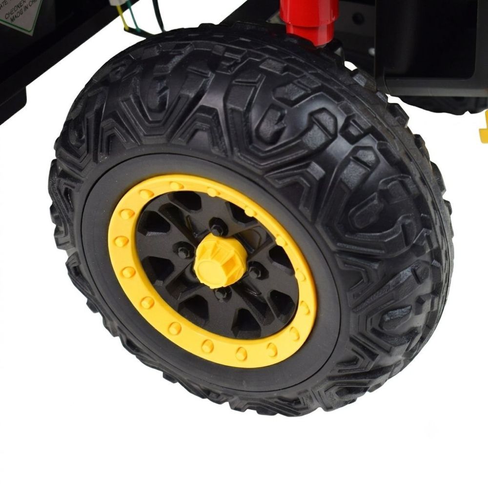 MEGA DIDELIS KVADRACIKLAS, AMORTIZATORIAI, MINKŠTI RATAI, NUOTOLINIO VALDYMO PULTAS, LĖTAS STARTAS, 4x4 /XMX607