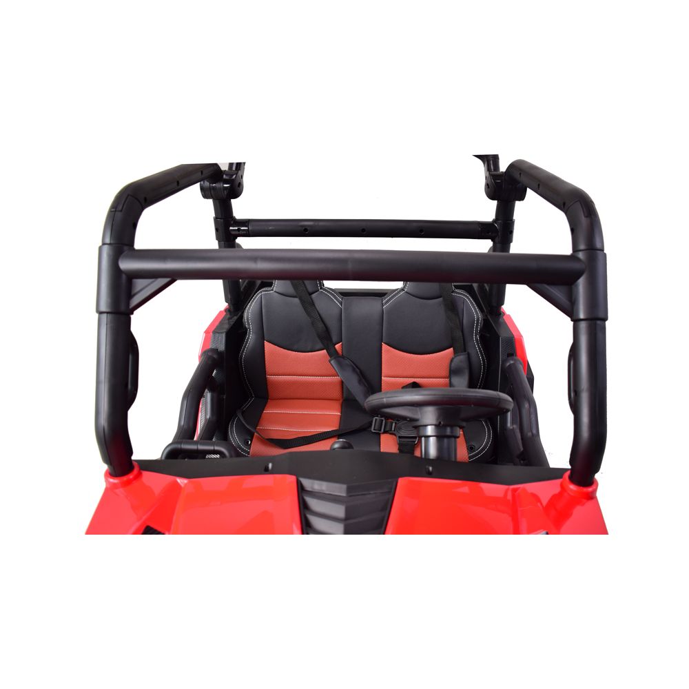 MEGA BUGGY UTV DLA 2 DZIECI, 4 SILNIKI, MIĘKKIE SIEDZENIE, MIĘKKIE KOŁA/7988-HIGH