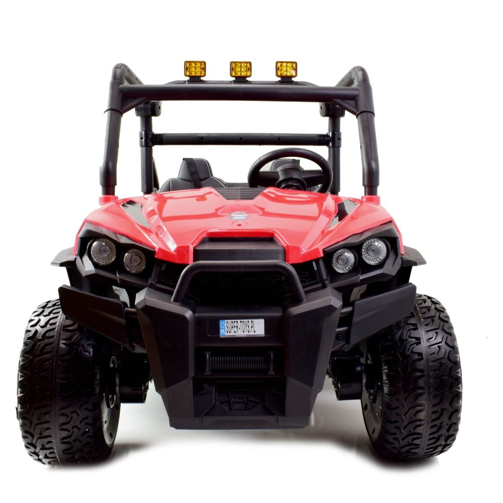 „MEGA BUGGY“ UTV DVIEM VAIKAMS, 4 VARIKLIAI, MINKŠTA SĖDYNĖ, MINKŠTI RATAI/7988-HIGH