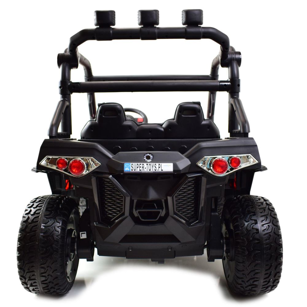 „MEGA BUGGY“ UTV DVIEM VAIKAMS, 4 VARIKLIAI, MINKŠTA SĖDYNĖ, MINKŠTI RATAI/7988-HIGH