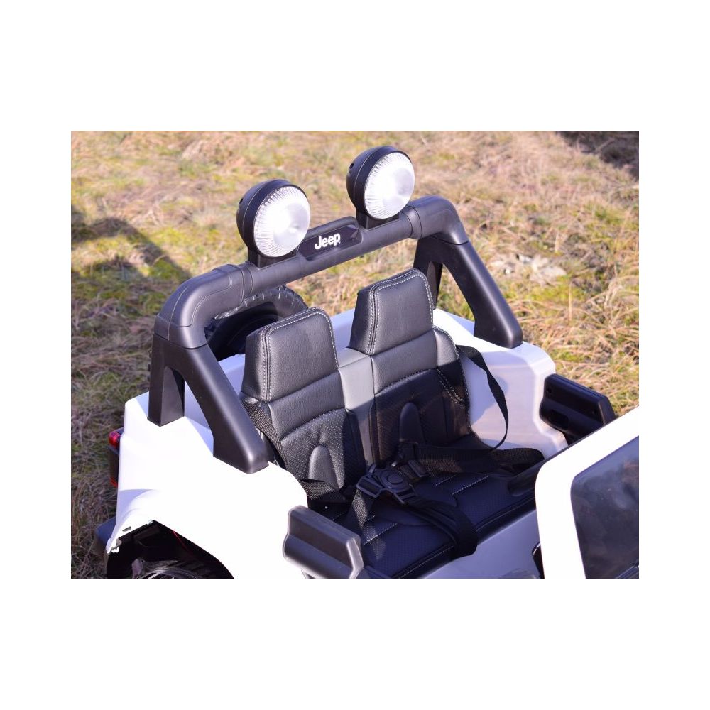 JEEP WRANGLER RUBICON MINKŠTI RATAI, MINKŠTA SĖDYNĖ, 4x4 SU VISOMIS PAPILDOMOMIS FUNKCIJOMIS/DK-JWR555