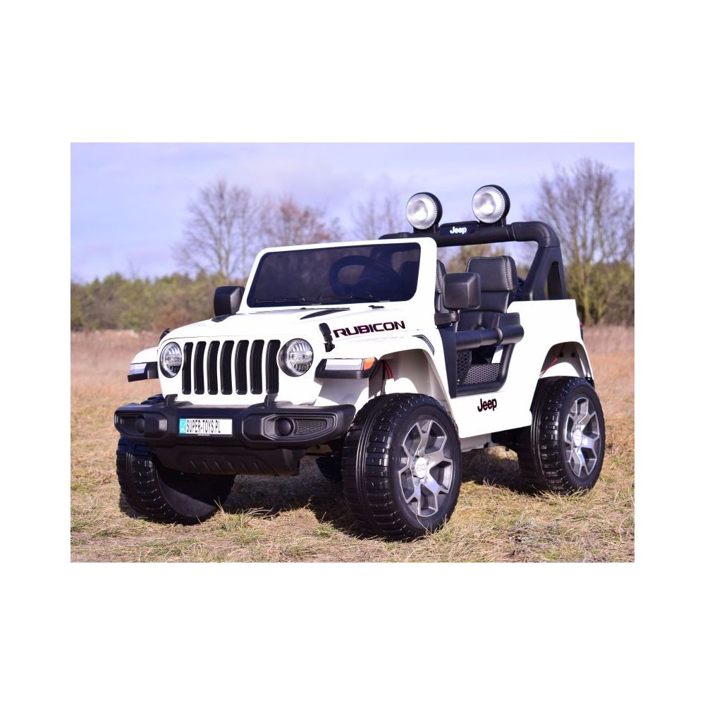 JEEP WRANGLER RUBICON MINKŠTI RATAI, MINKŠTA SĖDYNĖ, 4x4 SU VISOMIS PAPILDOMOMIS FUNKCIJOMIS/DK-JWR555