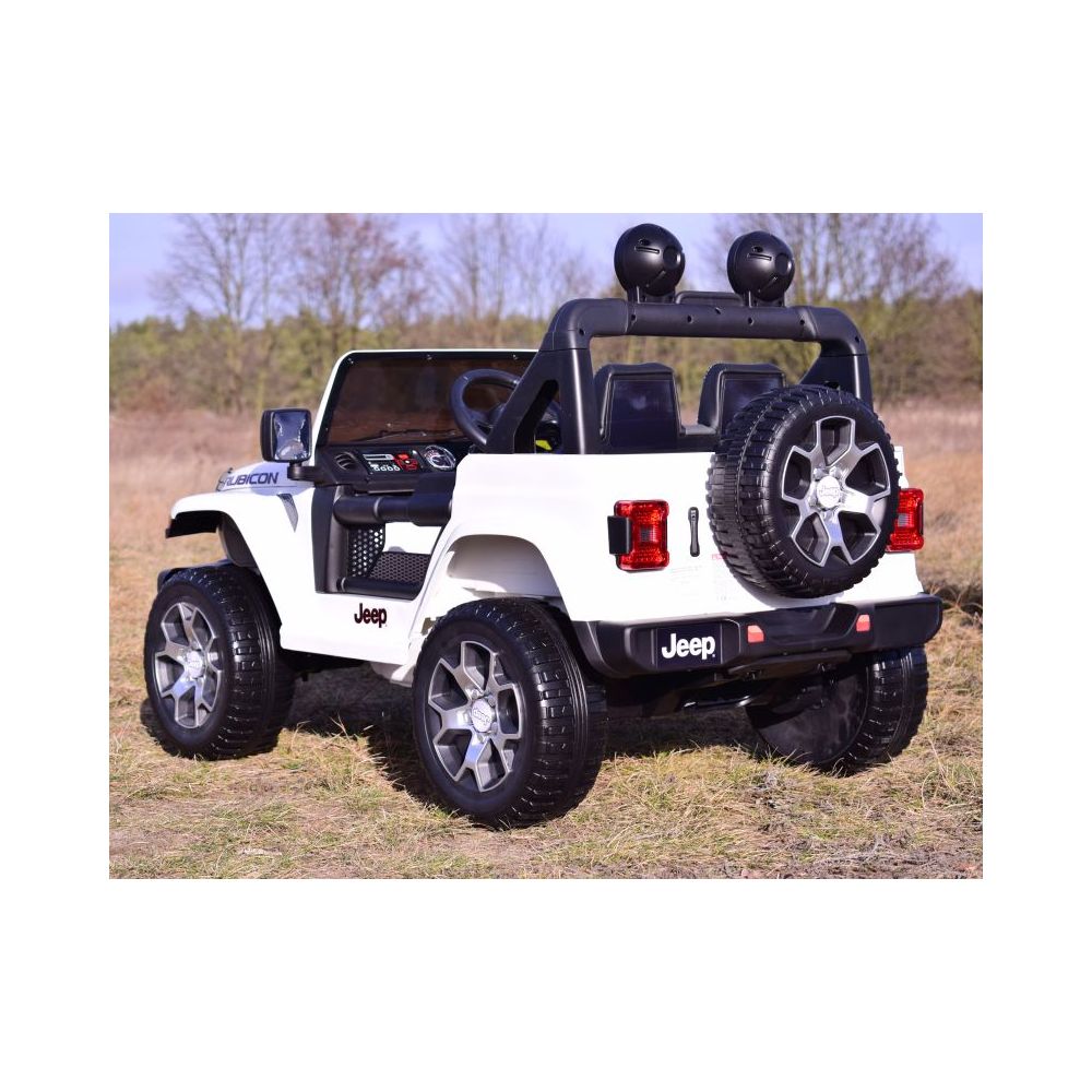 JEEP WRANGLER RUBICON MINKŠTI RATAI, MINKŠTA SĖDYNĖ, 4x4 SU VISOMIS PAPILDOMOMIS FUNKCIJOMIS/DK-JWR555