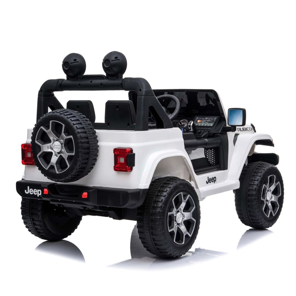 JEEP WRANGLER RUBICON MINKŠTI RATAI, MINKŠTA SĖDYNĖ, 4x4 SU VISOMIS PAPILDOMOMIS FUNKCIJOMIS/DK-JWR555
