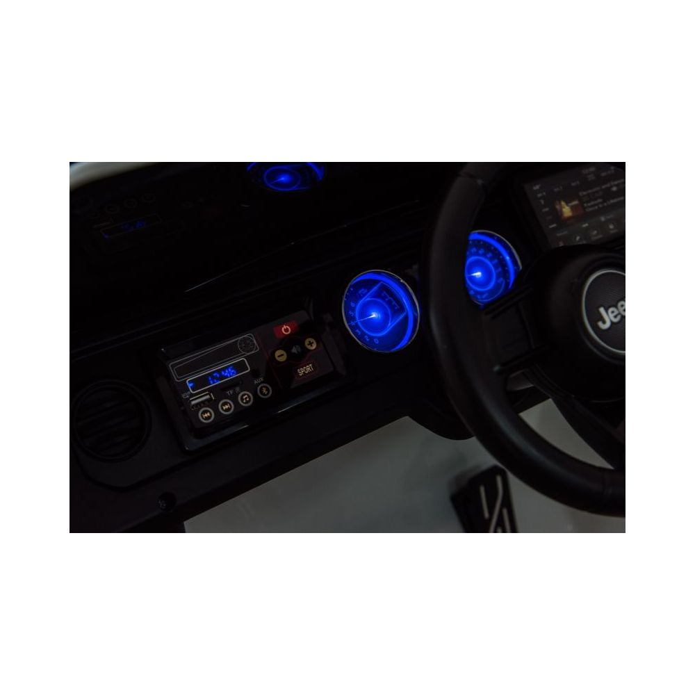JEEP WRANGLER RUBICON MINKŠTI RATAI, MINKŠTA SĖDYNĖ, 4x4 SU VISOMIS PAPILDOMOMIS FUNKCIJOMIS/DK-JWR555
