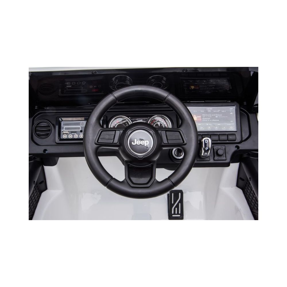 JEEP WRANGLER RUBICON MINKŠTI RATAI, MINKŠTA SĖDYNĖ, 4x4 SU VISOMIS PAPILDOMOMIS FUNKCIJOMIS/DK-JWR555