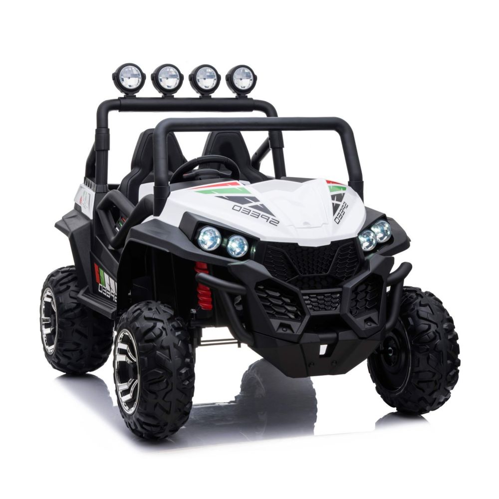 MEGA BUGGY 4X4 2x12V SPEED NEW, SKIRTAS 2 VAIKAMS, MINKŠTI RATAI, MINKŠTOS SĖDYNĖS/S2588