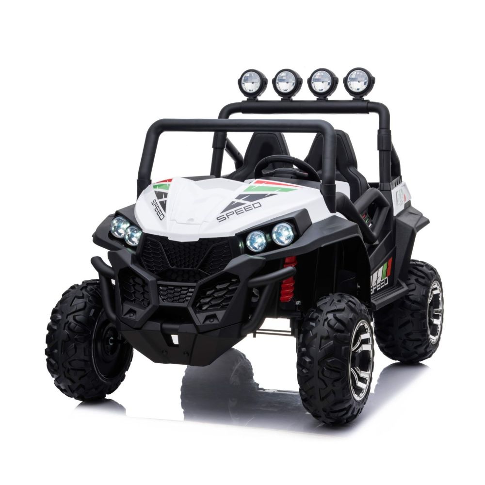 MEGA BUGGY 4X4 2x12V SPEED NEW, SKIRTAS 2 VAIKAMS, MINKŠTI RATAI, MINKŠTOS SĖDYNĖS/S2588