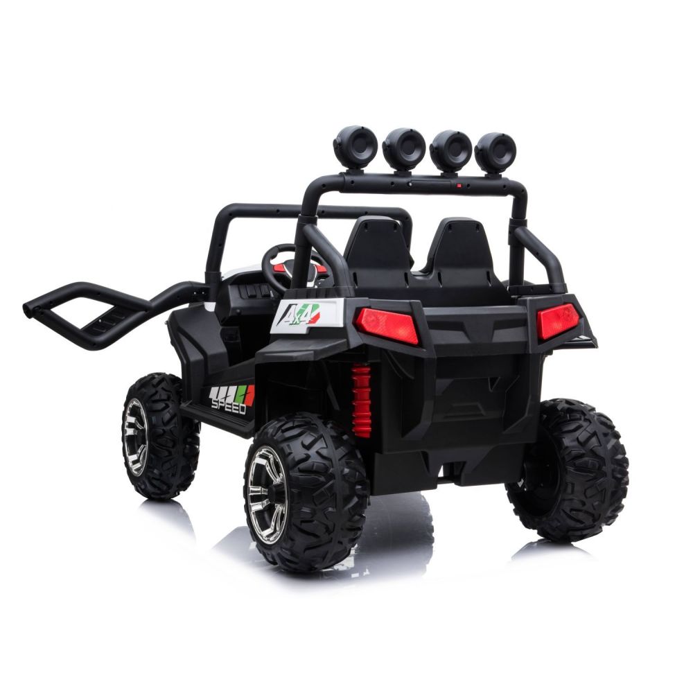 MEGA BUGGY 4X4 2x12V SPEED NEW DLA 2 DZIECI, MĘKKIE KOŁA, MIĘKKIE SIEDZENIA/S2588