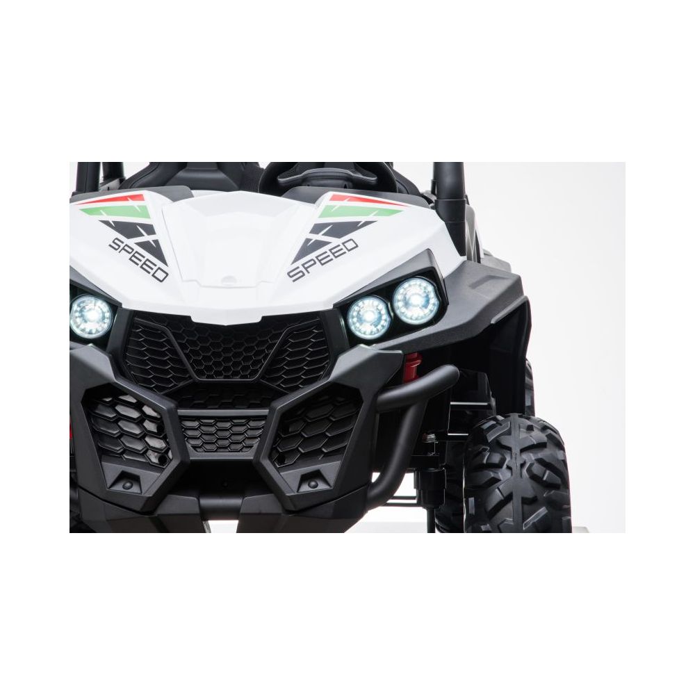 MEGA BUGGY 4X4 2x12V SPEED NEW, SKIRTAS 2 VAIKAMS, MINKŠTI RATAI, MINKŠTOS SĖDYNĖS/S2588